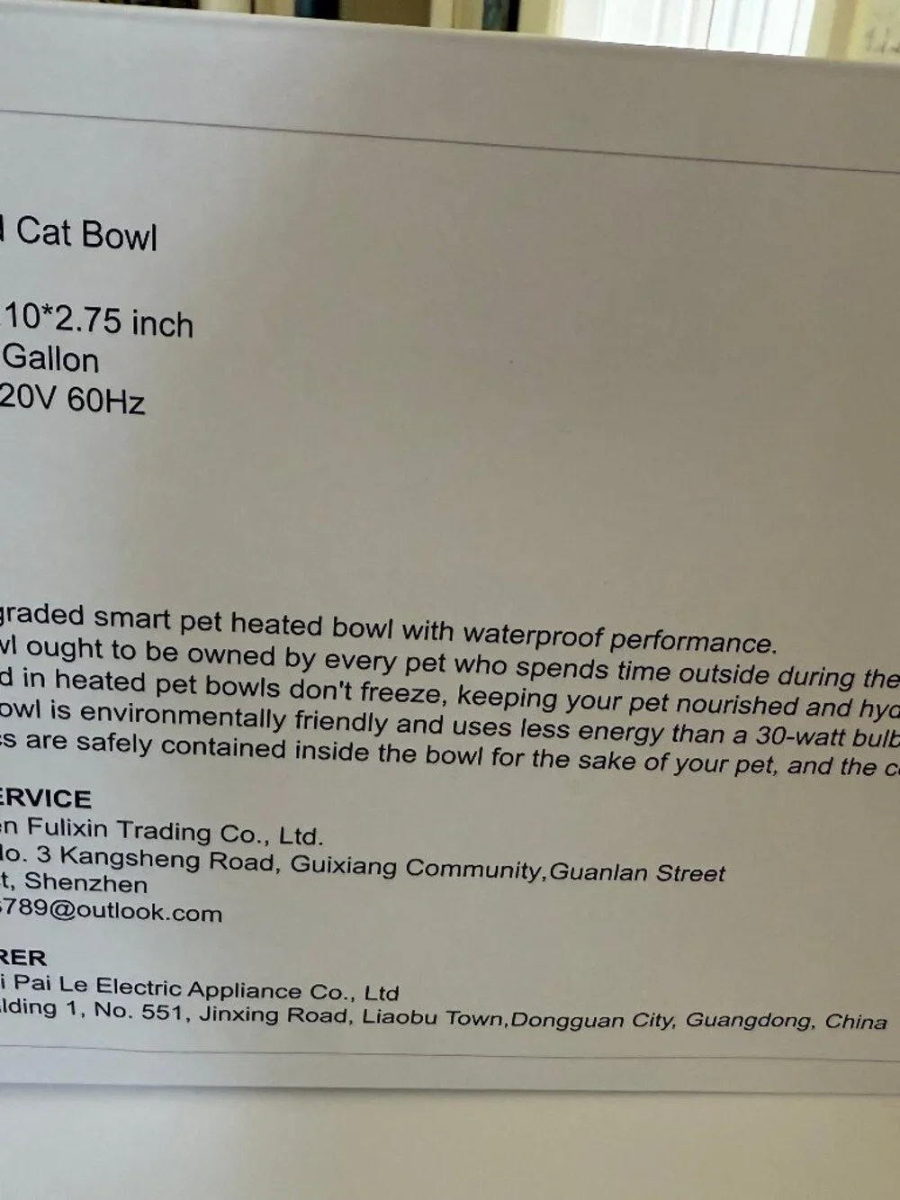 Fuliuna Heated Cat Bowl, Heated Pet Bowl with Double Stainless Steel Bowls 23 OZ